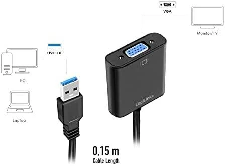 LOGILINK UA0231 LOGILINK – USB3.0 adapteris VGA