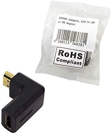 LOGILINK AH0010 LOGILINK - HDMI A tipo adapteris, lizdas - Mikro HDMI D tipo vyris