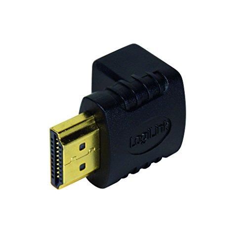 Mažo dydžio HDMI adapteris, AM į AF 90 laipsnių kampu | Logilink