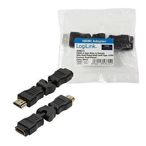 Logilink HDMI Adapteris, 270° slewable HDMI, HDMI