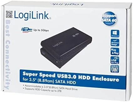 Logilink | UA0107 | SATA | USB 3.0 | 3.5"