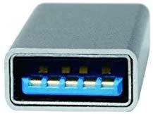 LOGILINK AU0042 LOGILINK - USB-C adapteris prie USB 3.0 moteriškas, sidabrinis