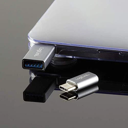 LOGILINK AU0042 LOGILINK - USB-C adapteris prie USB 3.0 moteriškas, sidabrinis