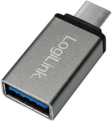 LOGILINK AU0042 LOGILINK - USB-C adapteris prie USB 3.0 moteriškas, sidabrinis