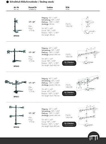 Logilink BP0003 Projektorius mount, lubinis laikiklis, universal, 220 mm, baltas | Logilink