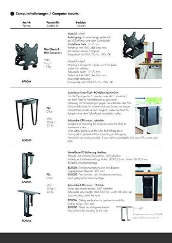 Logilink BP0029, VESA Adapteris iki 400x400 | Prisijungti | Sieninis laikiklis | 32-55 " | Maksimalus svoris (keliamoji galia) 30 kg | Juodas