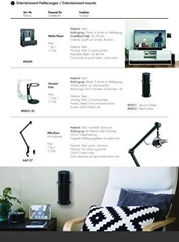 Laikiklis Logilink BP0043 Dual Monitorius Desk mount, 13"-32",gas spring, aluminum | Logilink
