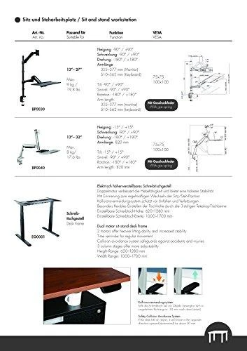 Logilink BP0046 Quad Monitorius stalinis stovas 13"-32" | Logilink | Stalinis laikiklis | BP0046 | 13-32" | Maksimalus svoris (talpa) Kiekvienos rankos keliamoji galia: Maks. 8kg kg | Juodas