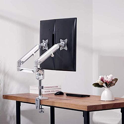 LOGILINK BP0089 Dviejų monitorių laikiklis, 17–32 colių aliuminio