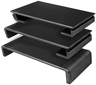 Laikiklis LOGILINK BP0141 Stalinis monitoriaus stovas 520 mm ilgio sulankstomas 3 prievadų šakotuvas