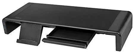 Laikiklis LOGILINK BP0141 Stalinis monitoriaus stovas 520 mm ilgio sulankstomas 3 prievadų šakotuvas
