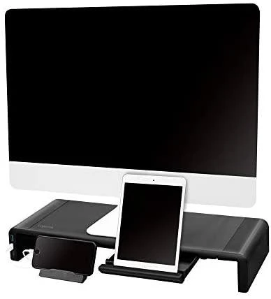 Laikiklis LOGILINK BP0141 Stalinis monitoriaus stovas 520 mm ilgio sulankstomas 3 prievadų šakotuvas
