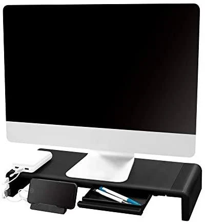 Laikiklis LOGILINK BP0141 Stalinis monitoriaus stovas 520 mm ilgio sulankstomas 3 prievadų šakotuvas