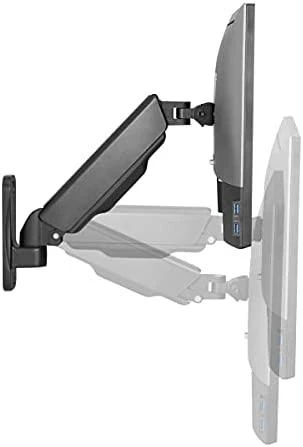 LOGILINK BP0144 Monitorius Sieninis laikiklis 17-32 colių plieninės dujinės spyruoklės svirties ilgis: 290 mm