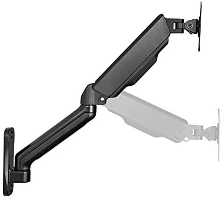 LOGILINK BP0145 Monitorius Sieninis laikiklis 17-32 colių plieninės dujinės spyruoklės svirties ilgis: 450 mm