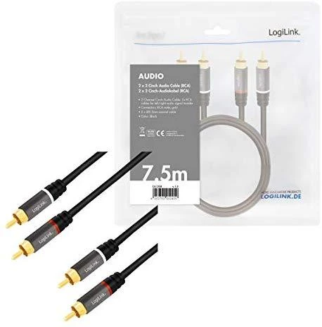 LogiLink RCA 7.5m