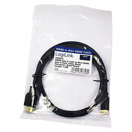 LOGILINK kabelis HDMI-miniHDMI 1,5m