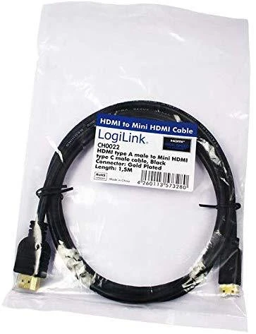 LOGILINK kabelis HDMI-miniHDMI 1,5m
