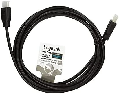 Logilink | HDMI A tipo kištukas, 1.4 versija, | HDMI | HDMI | HDMI į HDMI | 3 m