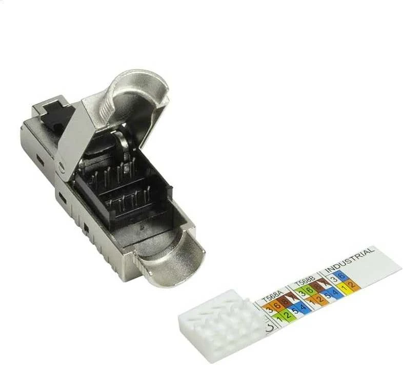 LogiLink Logilink Feldkonfektionierbarer Stecker Cat.6A gesch. MPTL