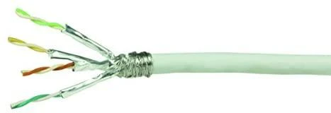 LogiLink Logilink tinklo instaliacinis kabelis S/FTP Cat6, PVC, baltas, 100m