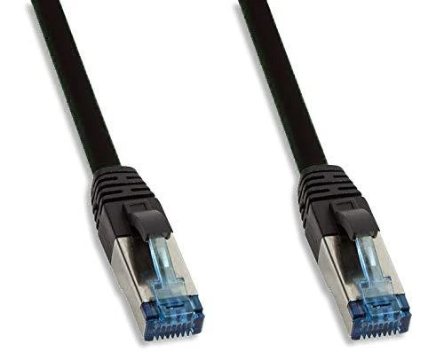 LOGILINK CQ6115S Patchcable PUR Cat.6A S/FTP juodas 20m