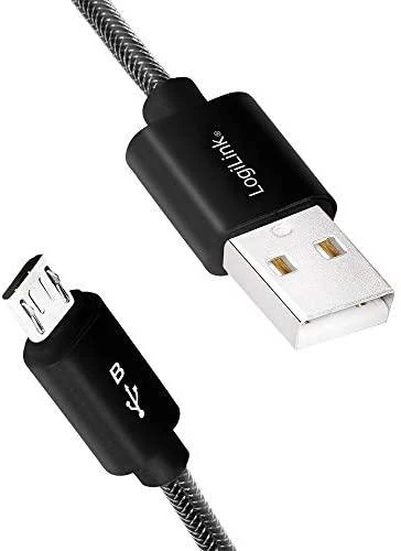 LOGILINK CU0132 LOGILINK – sinchronizavimas & įkrovimo laidas, USB į Micro USB kištukas, pilkas