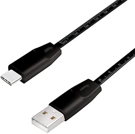 LOGILINK CU0157 LOGILINK - USB-A 2.0 kabelis USB-A kištukas iki USB-C kištukas, juodas, 1m