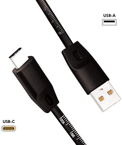 LOGILINK CU0157 LOGILINK - USB-A 2.0 kabelis USB-A kištukas iki USB-C kištukas, juodas, 1m