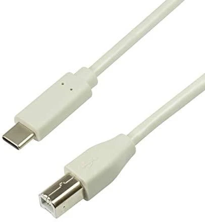 LOGILINK CU0160 LOGILINK - USB 2.0 jungties laidas, USB-C kištukinis lizdas iki USB-B kištukas, 1m