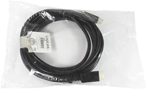 Logilink DisplayPort laidas 5 m pakuotėje
