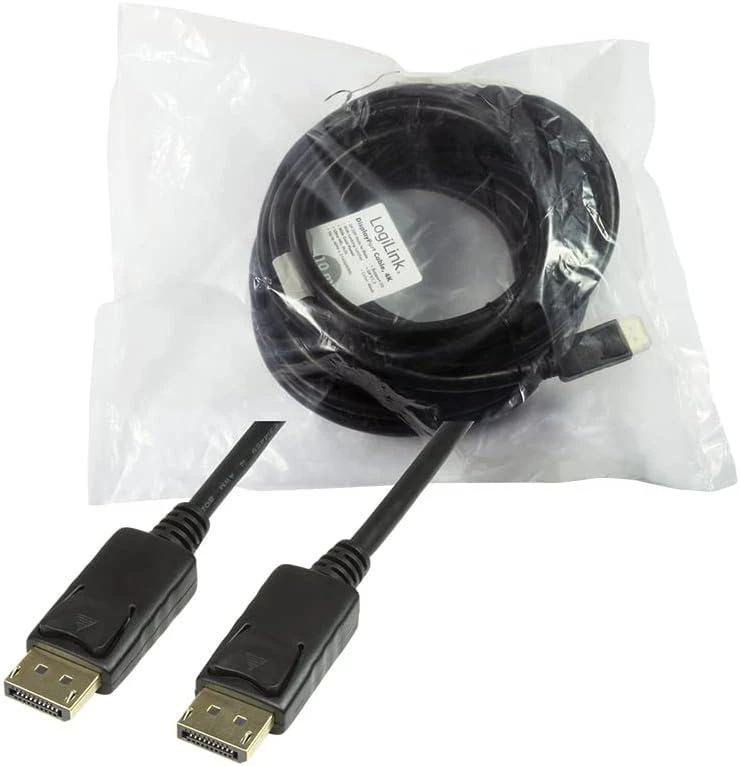 LOGILINK CV0077 LOGILINK – „DisplayPort 1.2“ prijungimo laidas, 4K2K / 60 Hz, 10 m