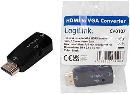 LOGILINK CV0107 LOGILINK – HDMI į VGA keitiklis