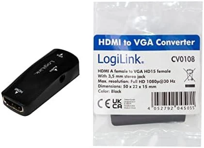 „Logilink“ HDMI M - VGA F adapteris