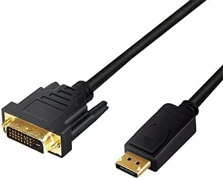 LOGILINK CV0130 LOGILINK - DisplayPort į DVI laidas, juodas, 1m
