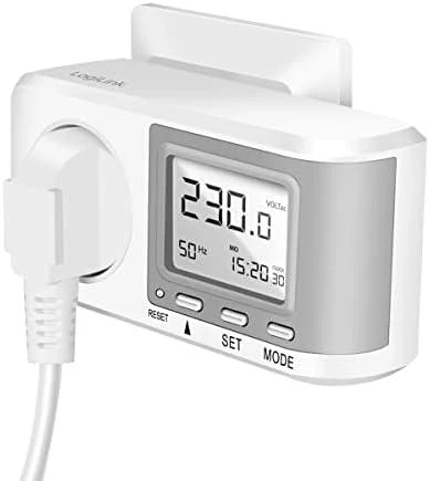 „LogiLink“ energijos sąnaudų matavimo prietaisas CO2 emisijai apskaičiuoti