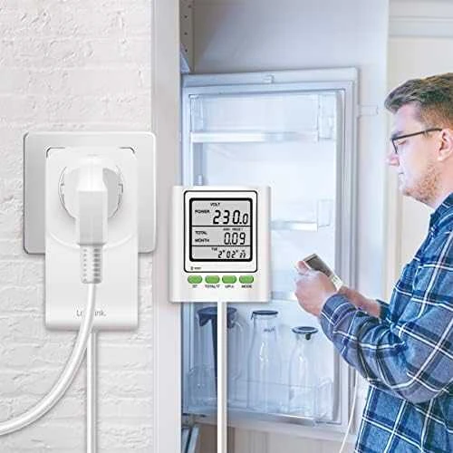 „LogiLink“ energijos sąnaudų matavimo prietaisas CO2 emisijai apskaičiuoti