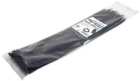LOGILINK KAB0040B LOGILINK - Rinkinys 100 vnt kaklaraiščių ilgis 40cm, juodas