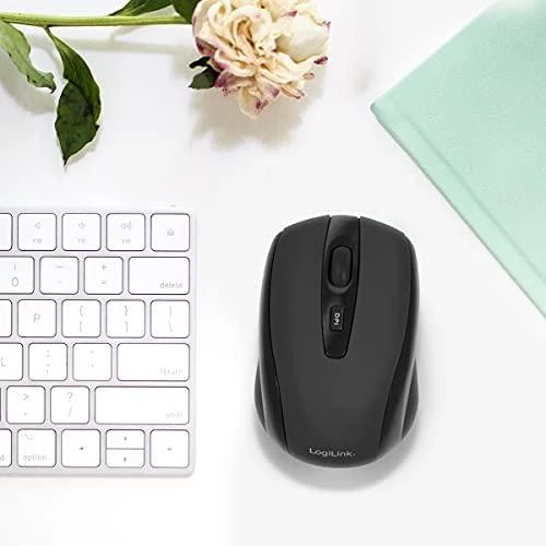 Logilink | Pelė optinė Funk 2.4 GHz | wireless | 2.4GH wireless mini pelė with autolink | Juodas