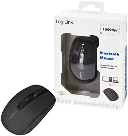 LOGILINK ID0078A - Optinė Bluetooth Pelė 1000/1600 dpi