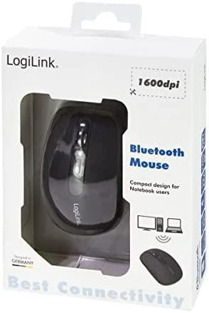LOGILINK ID0078A - Optinė Bluetooth Pelė 1000/1600 dpi