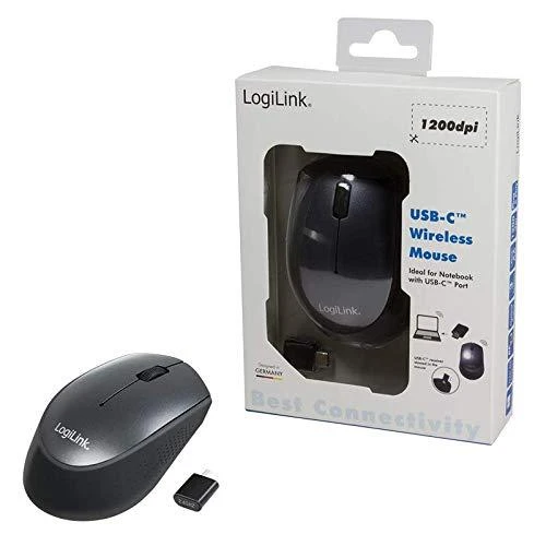 Logilink Pelė ID0160 Wireless, Juodas
