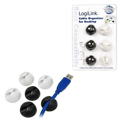 LOGILINK KAB0009 LOGILINK - Organizator kabli Klips