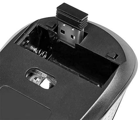 Klaviatūra ir pelė LogiLink 2,4GHz Funk ComboSet 1000DPI Juodas (ID0194)