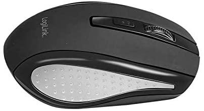 Klaviatūra ir pelė LogiLink 2,4GHz Funk ComboSet 1000DPI Juodas (ID0194)