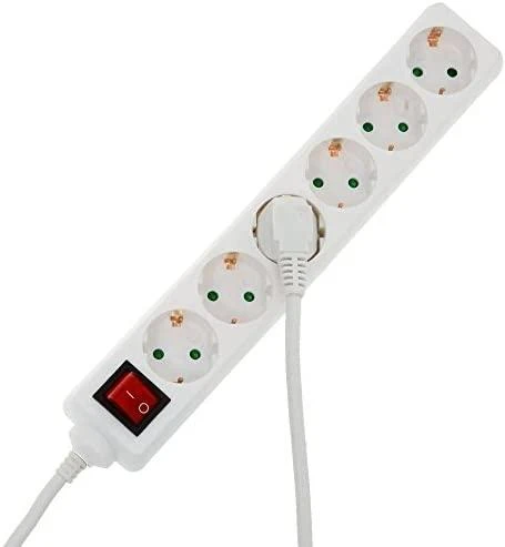 Logilink Socket Outlet 6 krypčių, 1,5 m