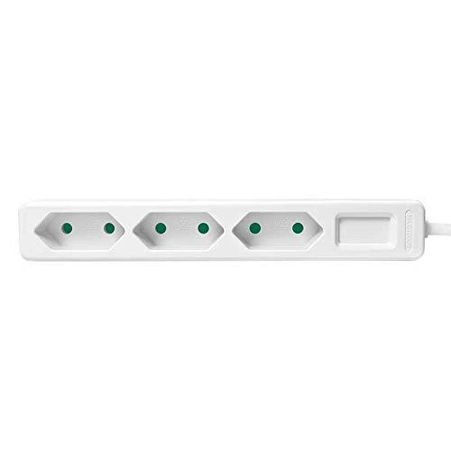 LogiLink 3 gniazda 1.5m balta