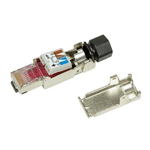 „LogiLink Plug RJ45 Cat 6A“, ekranuotas, be įrankių (MP0040)