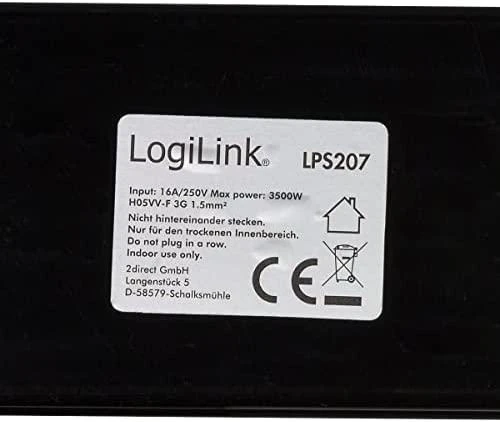 LOGILINK LPS207 LOGILINK- Kištukinis lizdas 8 krypčių, 3 m