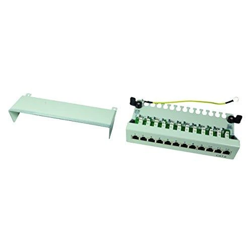 LogiLink Lankstinukas 12x RJ- 45 Cat.6 Pilka (NP0017A)